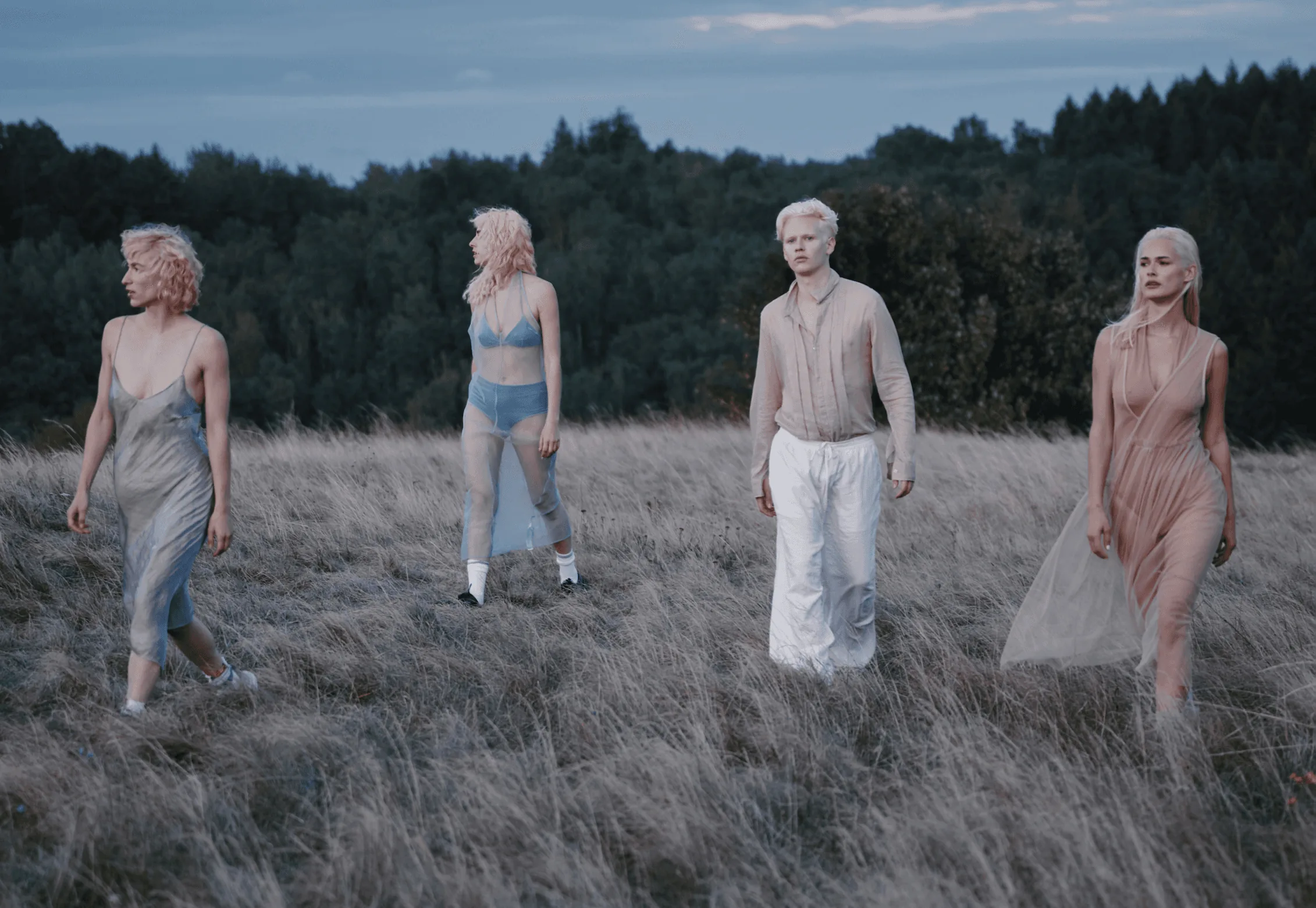 reset blond — editorial shot