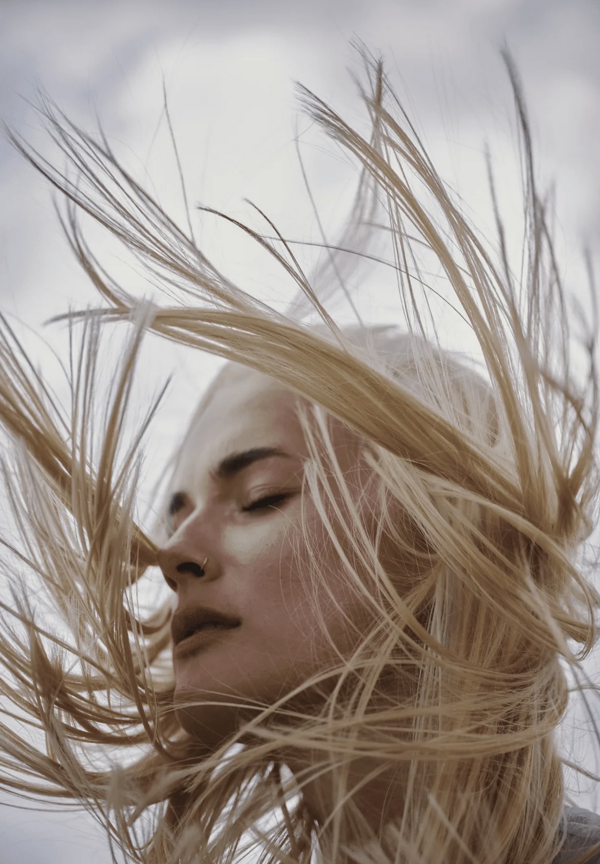 reset blond — editorial shot